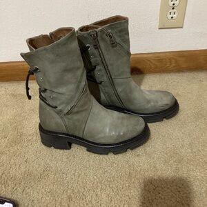 A.S.98 Grey Stone Color Combat boots EU37 US7